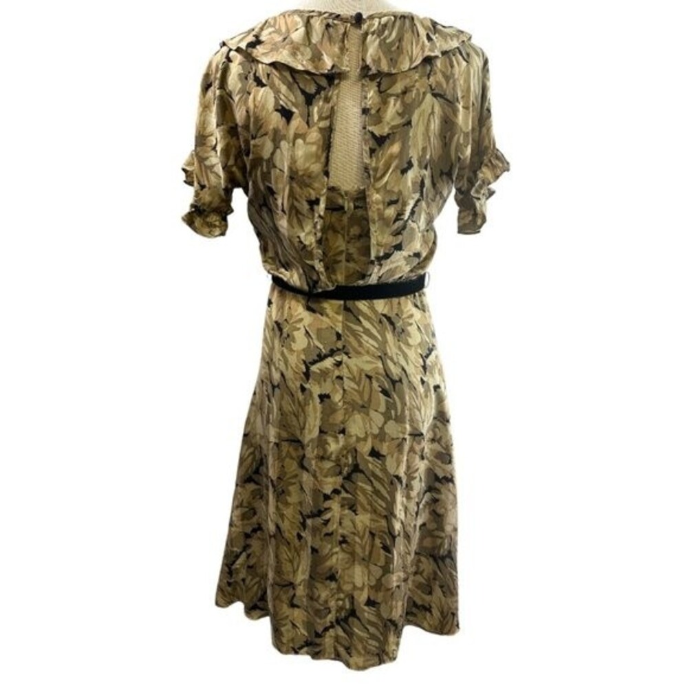 Betsey Johnson Vintage Silk Floral Dress Women's Romantic 1990s Y2K Boho Sz 4 - Picture 4 of 16